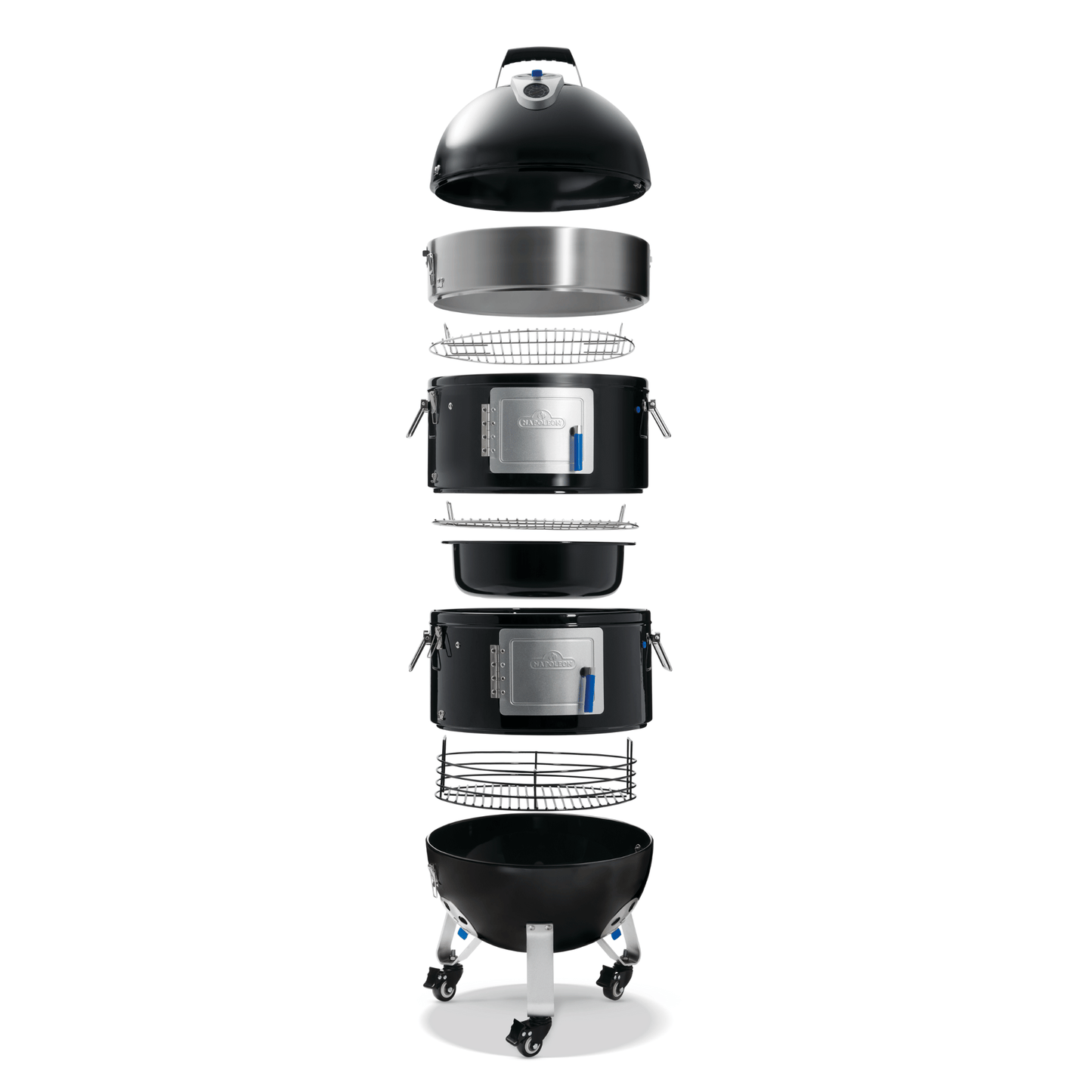 Napoleon Apollo 18" AS18K Charcoal Grill and Water Smoker